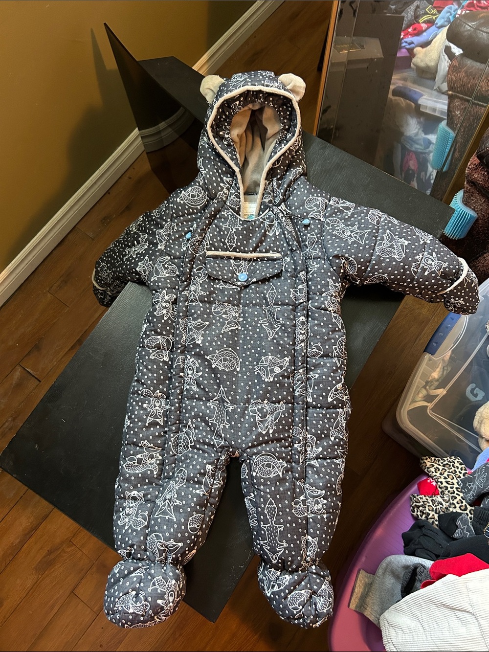 Baby Fox Snowsuit